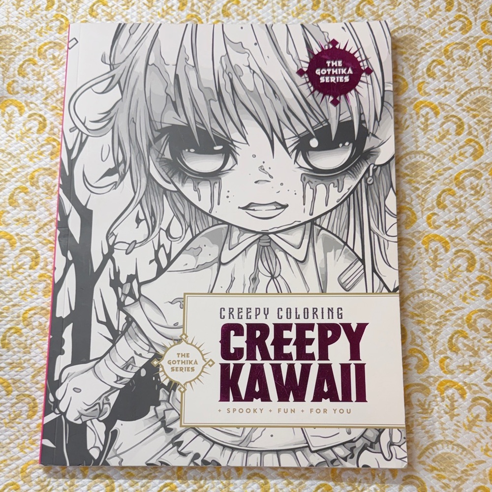 Creepy Kawaii Coloring Book